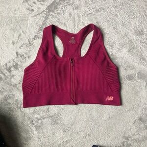 New Balance Women's Magenta Sports Bra